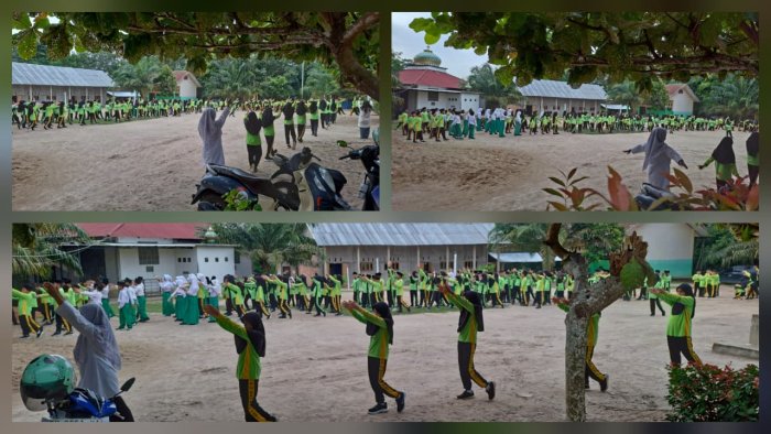 Senam Pagi Sehat, Warga Madrasah Jaga Kebugaran Tubuh Senam Pagi Sehat, Warga Madrasah Jaga Kebugaran Tubuh