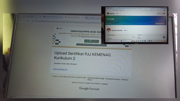 Staf TU MIN 4 Batang Hari Ikuti Orientasi Tahap 2 Melalui Aplikasi PJJ Kemenag