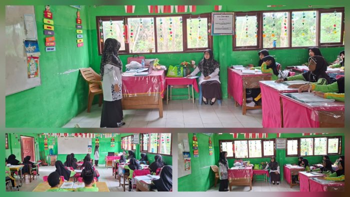 Kepala Madrasah Laksanakan Supervisi di Kelas IV C