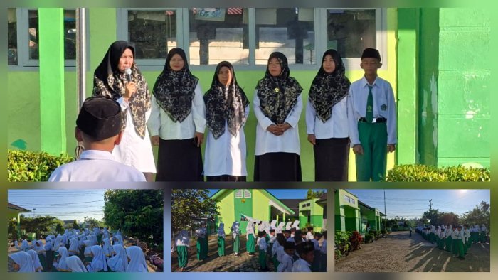 Usai Upacara Bendera, Ibu Qurata Aini Berikan Arahan untuk Siswa Kelas VI Hadapi Ujian Usai Upacara Bendera, Ibu Qurata Aini Berikan Arahan untuk Siswa Kelas VI Hadapi Ujian