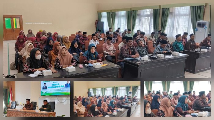 buat berita kepala madrasah hadiri rakor Pelaksanaan Kegiatan KOMPAS Madrasah 2026