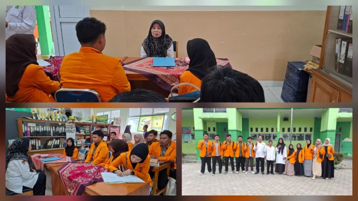 Kepala MIN 4 Batang Hari Terima Kunjungan Mahasiswa PGSD Jambi Kepala MIN 4 Batang Hari Terima Kunjungan Mahasiswa PGSD Jambi