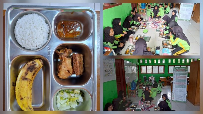 Hari Kedua MBG di Kelas III B MIN 4 Batang Hari Berjalan Lancar