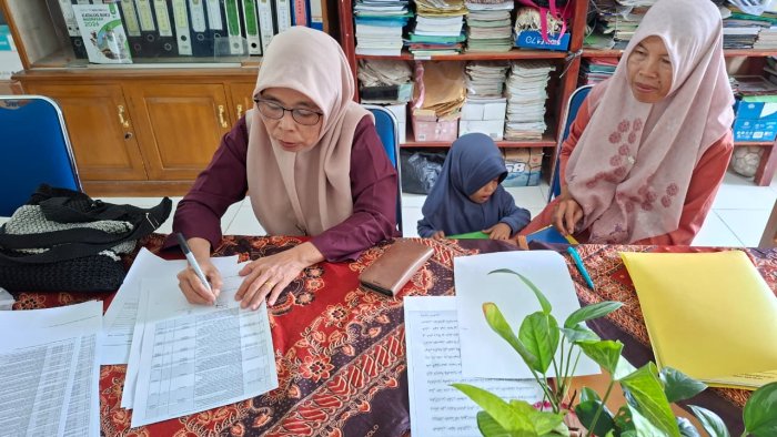 Kepala Madrasah MIN 4 Batang Hari Tanda Tangani LCKH Guru dan Staf TU Kepala Madrasah MIN 4 Batang Hari Tanda Tangani LCKH Guru dan Staf TU