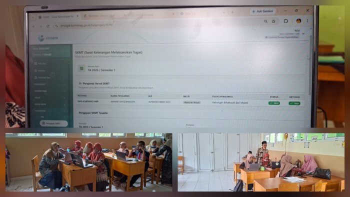 Guru MIN 4 Batang Hari Update Data pada Aplikasi EMIS GTK Guru MIN 4 Batang Hari Update Data pada Aplikasi EMIS GTK