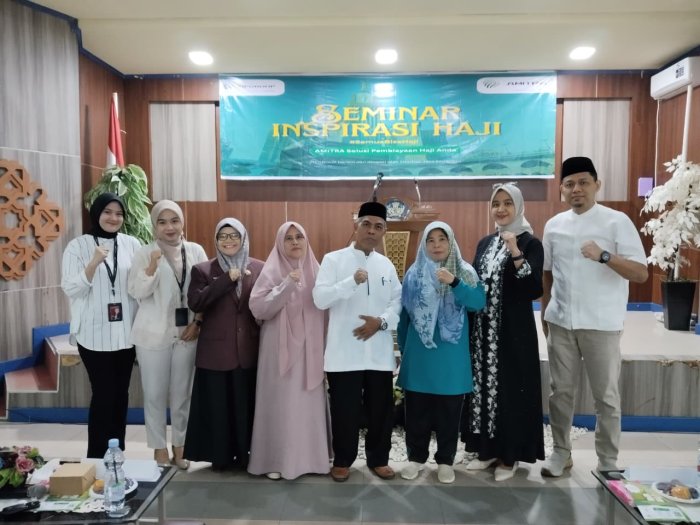 Kepala Madrasah MIN 4 Batang Hari Hadiri Seminar Inspirasi Haji dari Bank 9 Jambi