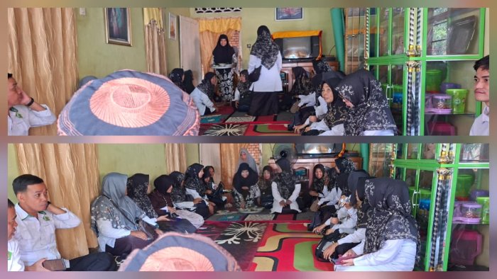 Penuh Duka dan Doa, Keluarga Besar MIN 4 Batang Hari Takziah ke Rumah Duka Orang Tua Guru