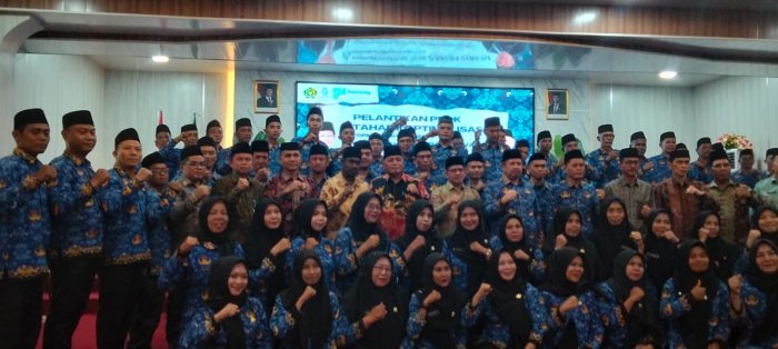 Resmi Dilantik: Dua Pegawai MIN 4 Batang Hari Raih Status PPPK