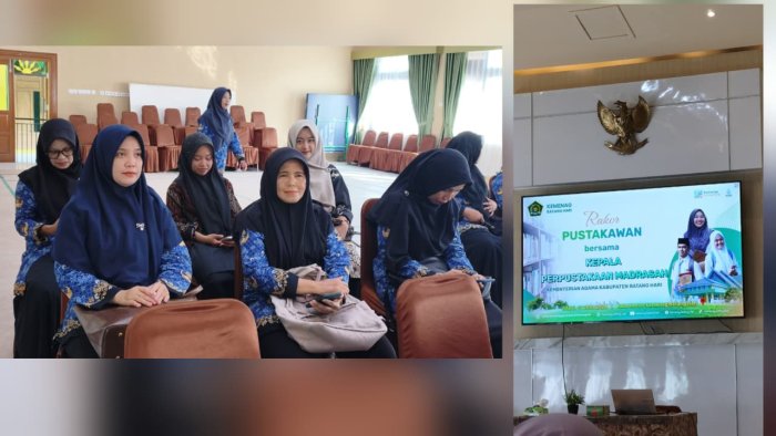 Ibu Siti Muslikah, S.Pd.I. Ikuti Rakor Pustakawan Bersama Kepala Perpustakaan Madrasah Ibu Siti Muslikah, S.Pd.I. Ikuti Rakor Pustakawan Bersama Kepala Perpustakaan Madrasah
