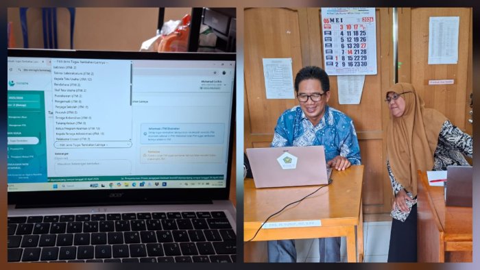 Staf TU MIN 4 Batang Hari, Yusuf Perbarui Data Guru di EMIS GTK Staf TU MIN 4 Batang Hari, Yusuf Perbarui Data Guru di EMIS GTK