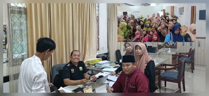 Kepala Madrasah MIN 4 Batang Hari Konsultasi dengan Pak KATIM di Kanwil Provinsi Jambi