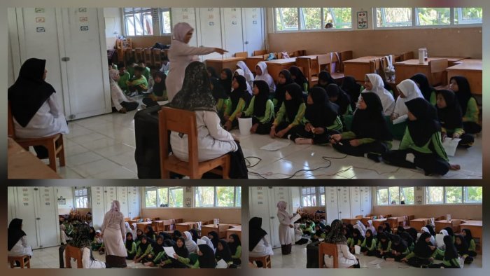 Siswa Kelas VI MIN 4 Batang Hari Latihan Bernyanyi untuk Persiapan Perpisahan