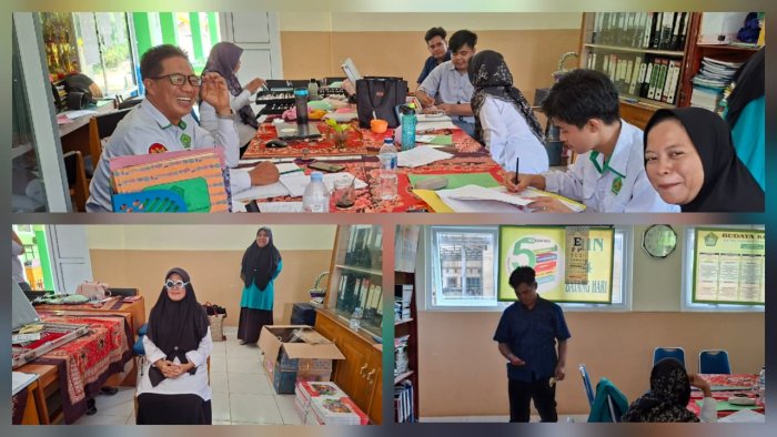 Guru MIN 4 Batang Hari Ikuti Pemeriksaan Mata oleh Optik Berlian Jambi Guru MIN 4 Batang Hari Ikuti Pemeriksaan Mata oleh Optik Berlian Jambi