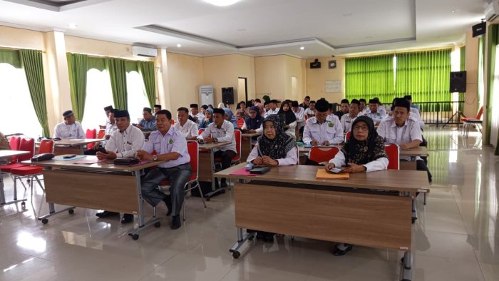 Kepala Madrasah Hadiri Pendataan Infrastruktur Tes Kemampuan Akademik (TKA) Tahun 2025