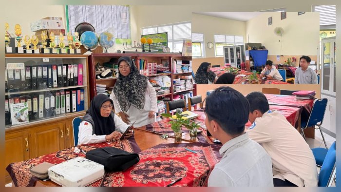 MIN 4 Batang Hari Terima Kunjungan Silaturahmi dari Pihak Buku Erlangga