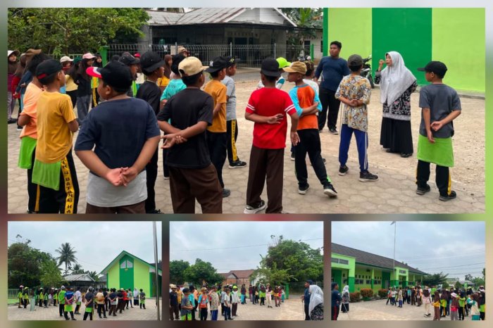 Kepala MIN 4 Batang Hari Tinjau Langsung Latihan Gerak Jalan Siswa Jelang Peringatan HUT ke-81 Kemerdekaan RI Kepala MIN 4 Batang Hari Tinjau Langsung Latihan Gerak Jalan Siswa Jelang Peringatan HUT ke-81 Kemerdekaan RI