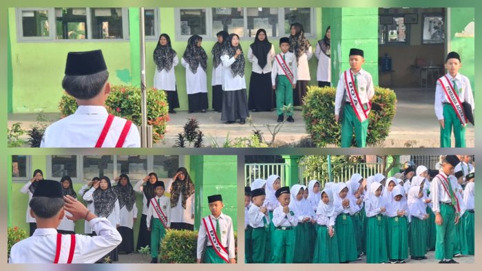 Hari Pertama Masuk Madrasah, MIN 4 Batang Hari Sambut Siswa Baru dengan Upacara Bendera Penuh Semangat Hari Pertama Masuk Madrasah, MIN 4 Batang Hari Sambut Siswa Baru dengan Upacara Bendera Penuh Semangat