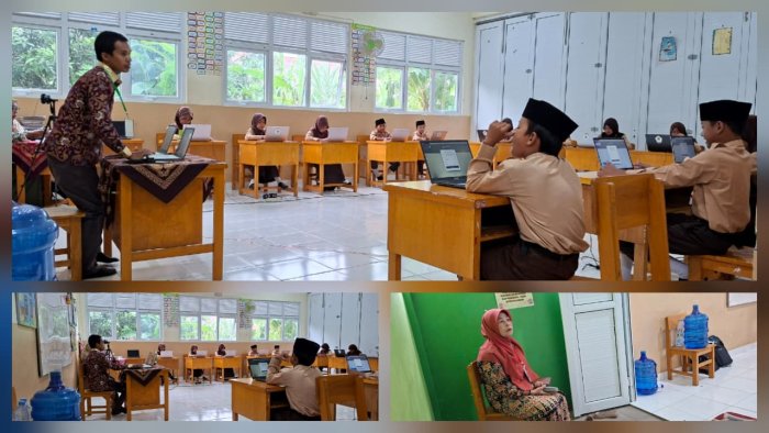 Kepala Madrasah Awasi Pelaksanaan TKA Hari Ketiga Kepala Madrasah Awasi Pelaksanaan TKA Hari Ketiga
