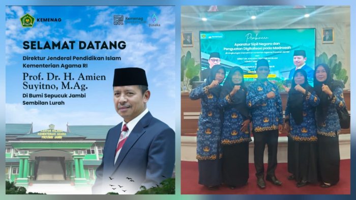 Kepala MIN 4 Batang Hari Hadiri Pembinaan ASN dan Penguatan Digitalisasi Madrasah di Kanwil Kemenag Provinsi Jambi