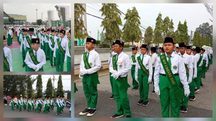 Semangat Kemerdekaan, Siswa-Siswi MIN 4 Batang Hari Ikuti Lomba Gerak Jalan Semangat Kemerdekaan, Siswa-Siswi MIN 4 Batang Hari Ikuti Lomba Gerak Jalan